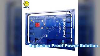 ضد انفجار ژنراتور زون ATEX 80KVA