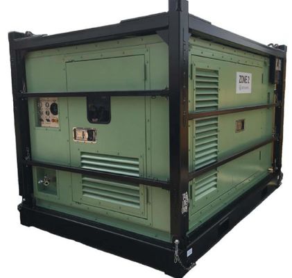 برای میدان نفت و گاز DNV2.7-1 ساحلی Atex منطقه 2 ضد انفجار به طور مستقیم تولید کننده Rig Safe Diesel Generator Made in China