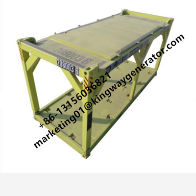 ذخیره سازی حمل و نقل DNV 2.7-1 20ft 40ft 40hq قاب بالابر دریایی Skid فراساحل