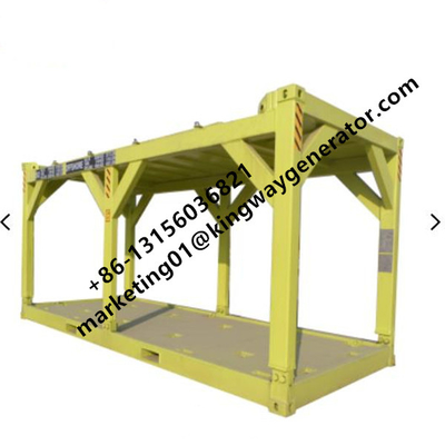 قاب بالابر کانتینر ISO 20ft 40ft 40hc Skid Offshore and Sea Open