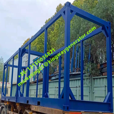 ساختار اصلی فولادی 20 فوت قاب کانتینر حمل و نقل ابعاد بادوام
