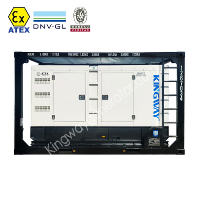 مجموعه دیزل ژنراتور 60 هرتزی دارای گواهینامه Kingway ATEX Zone 2 ضد انفجار بی صدا