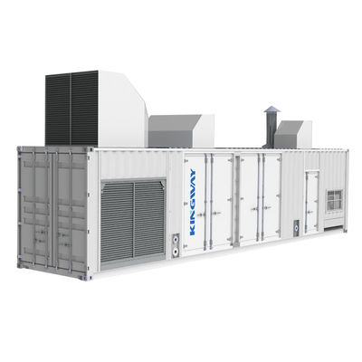 Kingway 200KVA موتور کامینز خاموش ژنراتور گاز طبیعی مجموعه