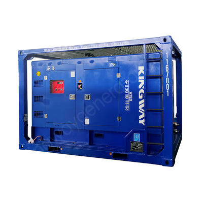 سکوی فراساحلی منطقه 1 منطقه 2 ژنراتور DNVGL 2.7-1 Skid Frame 120kw 150kva