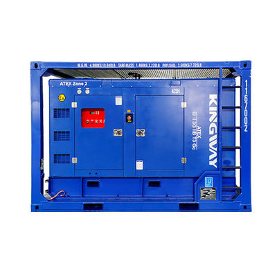 186CFM 100Psi ATEX Zone 2 کمپرسور هوای ضد انفجار Sullair با قاب بالابر DNV