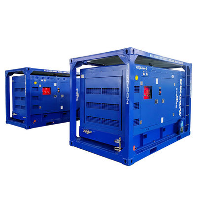سکوی فراساحلی منطقه 1 منطقه 2 ژنراتور DNVGL 2.7-1 Skid Frame 120kw 150kva