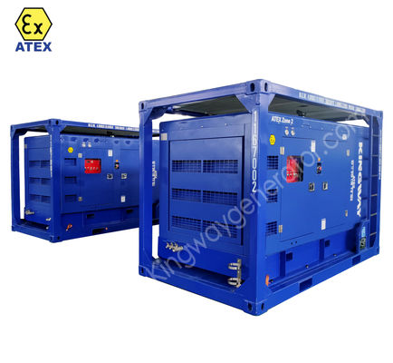 ATEX گواهینامه منطقه 2 T3 کمپرسور هوا ضد انفجار موتور دیزل با Sullair