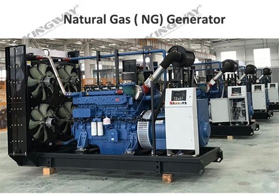 مجموعه ژنراتور پشتیبان برق CE ISO با ژنراتور گاز طبیعی
