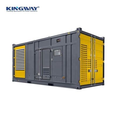 مجموعه ژنراتور مخصوص نوع کانتینر شده خاموش کنتینر ژنراتور الکتریکی دیزل