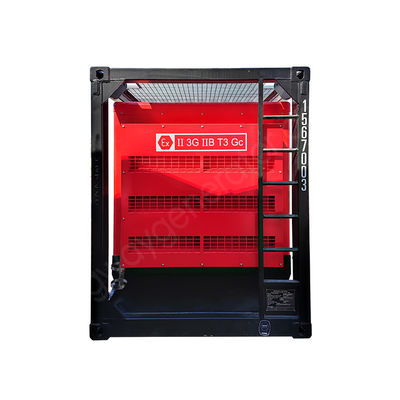 ATEX منطقه II 25kva/20kw ژنراتور دیزل سه فاز با DNV 2.7-1 فریم اسکید منطقه 2 ژنراتور دیزل ضد آب