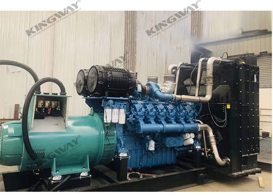 ژنراتور دیزل فوق صامت 30kva تا 500kva 400v 50hz 3 مرحله 4 سیم دیزل Genset