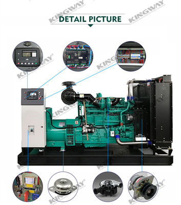 ژنراتور دیزل فوق صامت 30kva تا 500kva 400v 50hz 3 مرحله 4 سیم دیزل Genset