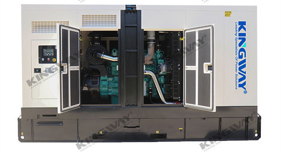 ژنراتور دیزل فوق صامت 30kva تا 500kva 400v 50hz 3 مرحله 4 سیم دیزل Genset