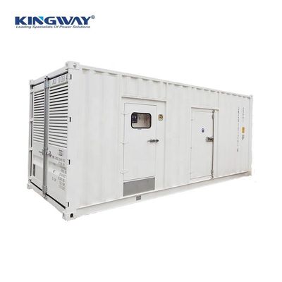 قدرت بالا و ولتاژ بالا سفارشی CE Genset 1000Kw-2000Kw قدرت آماده کیفیت خوب دیزل ظرف ژنراتور