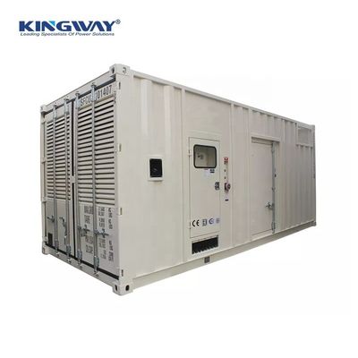 قدرت بالا و ولتاژ بالا سفارشی CE Genset 1000Kw-2000Kw قدرت آماده کیفیت خوب دیزل ظرف ژنراتور