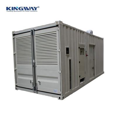 قدرت بالا و ولتاژ بالا سفارشی CE Genset 1000Kw-2000Kw قدرت آماده کیفیت خوب دیزل ظرف ژنراتور