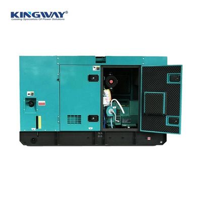 ژنراتورهای دیزل صوتی ضد صدا CE 50HZ 1500RPM سه فاز قدرت 80KVA 64KW