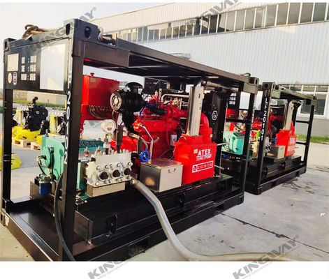 60 kVA ATEX منطقه 2 IIB دمای T3 ژنراتور دیزل آلترناتور IP55 ضد انفجار با DNV 2.7-1 کانتینر خارج از کشور