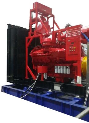 60 kVA ATEX منطقه 2 IIB دمای T3 ژنراتور دیزل آلترناتور IP55 ضد انفجار با DNV 2.7-1 کانتینر خارج از کشور