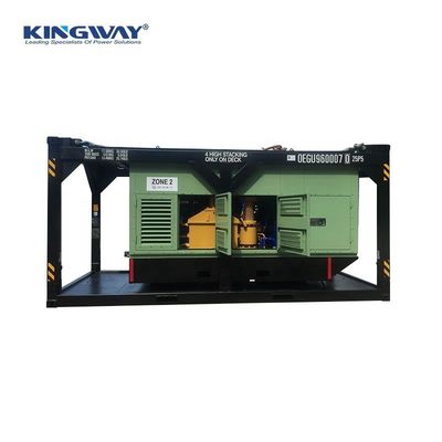 ATEX منطقه 2 IIB T3 Diesel Sullair Air Compressor 260CFM ضد انفجار با DNV 2.7