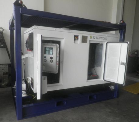ژنراتور دیزل خاموش 20KVA منطقه II ضد انفجار نصب شده در DNV 2.7-1 برای زمینه های نفت و گاز دریایی