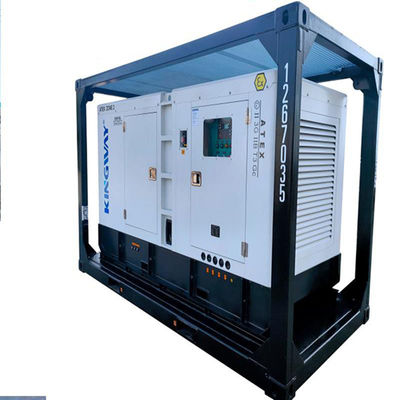 گواهینامه ATEX 3phase 200kw 250kva zone2 مجموعه ژنراتور دیزل ضد انفجار DNVGL 2.7-1 موتور سرویس پلت فرم اسکید فریم