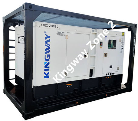 آتکس منطقه 1 منطقه 2 ژنراتور دیزل 150kva ضد انفجار با فریم بلند DNV2.7-1 برای سیستم عامل های نفت و گاز