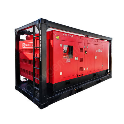 kINGWAY منطقه خطرناک 2 ATEX 250KVA مجموعه ژنراتور دیزل ضد انفجار منطقه 2 IIB T3 Gc