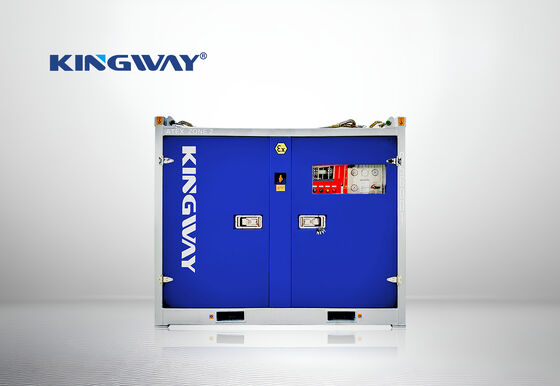 200kW ATEX منطقه 2 Ex-Proof سیستم ژنراتور دیزل (T3) ، نصب شده در DNV 2.7-1 گواهینامه فریم تصادف بلند کردن دریایی