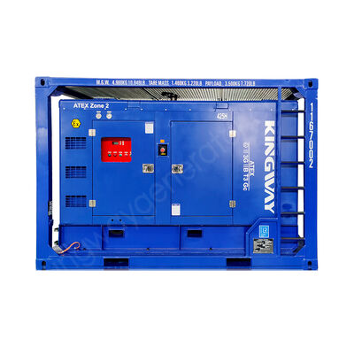 185CFM 6.9Bar ATEX منطقه 2 ضد انفجار موتور دیزل کمپرسور هوا با فریم بلند DNV2.7-1