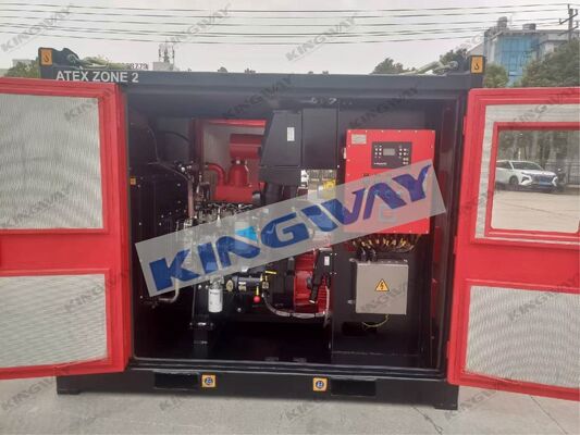 مجموعه ژنراتور موتور دیزل 75kVA ضد انفجار ATEX منطقه 2 با فریم بلند DNV2.7-1