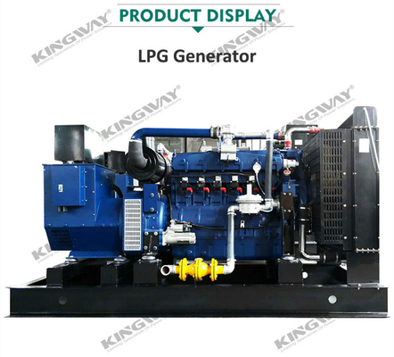 400KW Cummins 500kva ژنراتور LPG ژنراتور به سبک باز برای استفاده در معدن