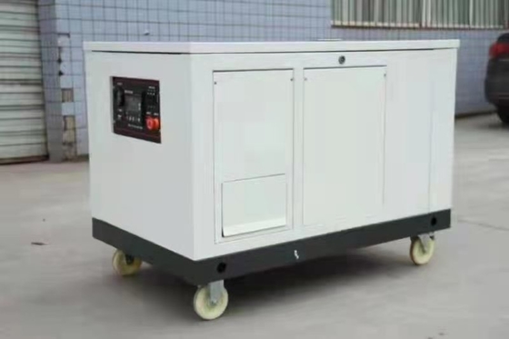 ژنراتور گاز LPG رنگ سفید 8KW ژنراتور قابل حمل برای مصارف خانگی