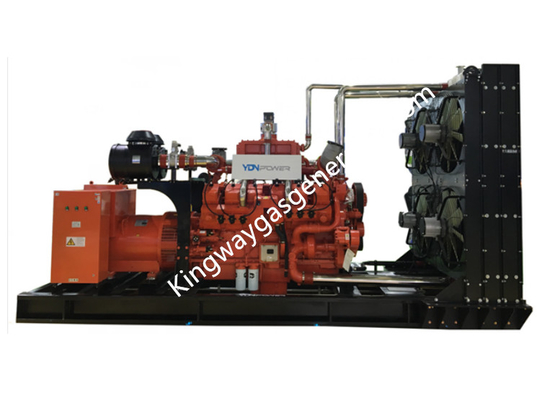 تاییدیه ROHS Cummins 100kw ژنراتور 125 Kva با دستگاه گاز Kingway