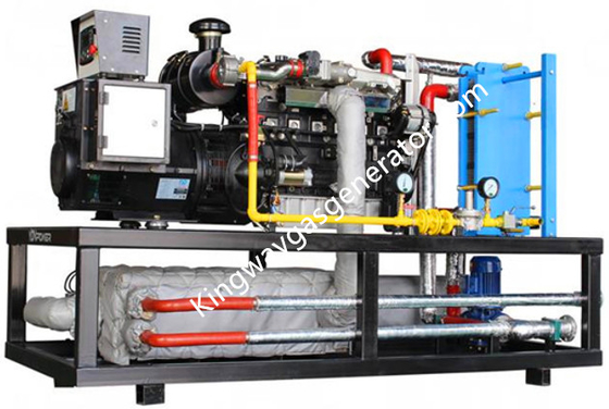 125kva 100KW ژنراتور گاز سه فاز مجموعه ژنراتور Yuchai برای استفاده در معدن