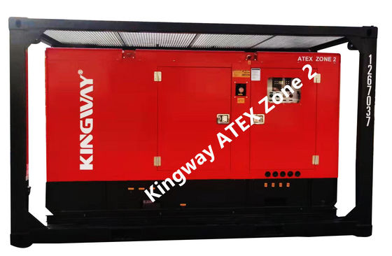 ژنراتور دیزل خاموش 300KVA Kingway ضد انفجار ATEX Zone 2 تجهیزات