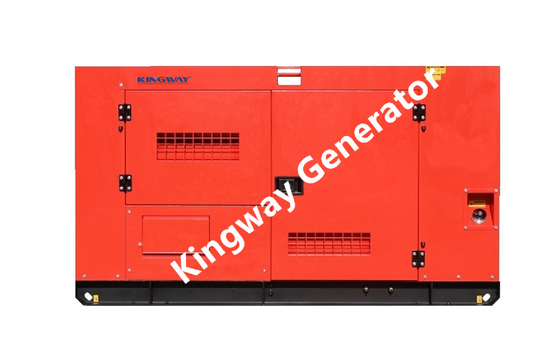 مجموعه دیزل ژنراتور بی صدا 80KVA 64KW موتور ATS Perkins با آب خنک