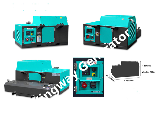 گیره 18KVA روی ژنراتور ژنراتور موتور دیزل برای کانتینرهای ریفر