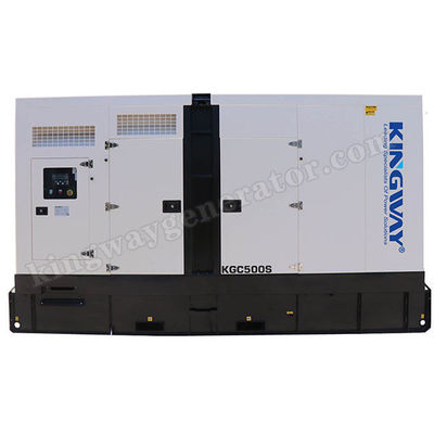 مجموعه ژنراتور بیوگاز بی‌صدا 500KVA 400KW برای فروش موتور گازی ویچای یوچای کامینز