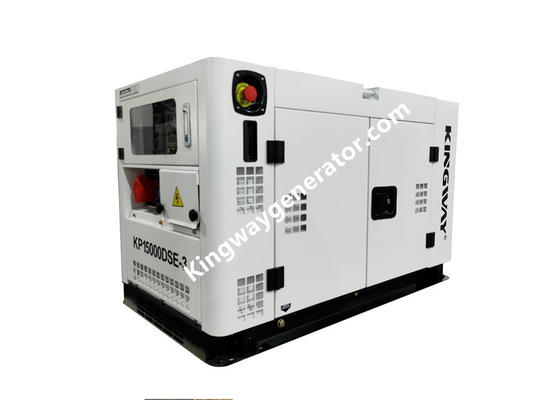 نارنجی رنگ قابل حمل ژنراتور ژنراتور بی صدا 8KVA 12Hp