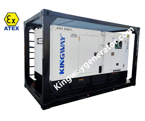 ژنراتور دیزل خاموش 300KVA Kingway ضد انفجار ATEX Zone 2 تجهیزات