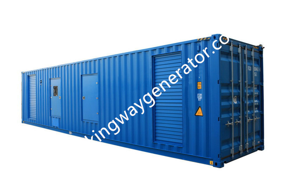 1000KVA 800KW موتور جیچای مجموعه ژنراتور بی صدا با آب خنک