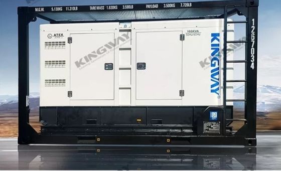 ژنراتور دریایی ضد انفجار 100kVA با موتور، ATEX Zone 2 & DNV 2.7-1 مطابق
