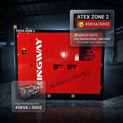 پمپ آب دریا دیزلی ضد انفجار ATEX Zone 2 با فشار بالا و فریم DNV