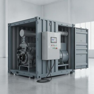 800kW 1000kVA 20ft ISO کانتینر خاموش ژنراتور دیزل دریایی با کنترل کننده SmartGen ATS